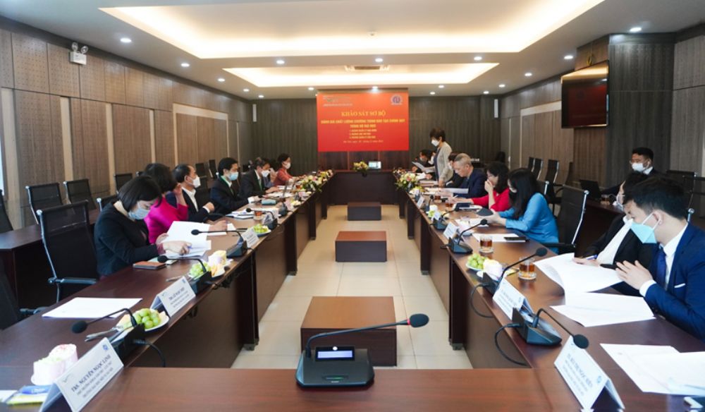Preliminary site visit at Hanoi University of Home Affairs