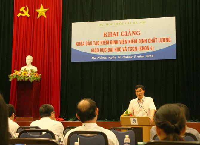 Khai giảng bồi dưỡng nghiệp vụ kiểm định viên giáo dục đại học và cao đẳng sư phạm Khóa 4