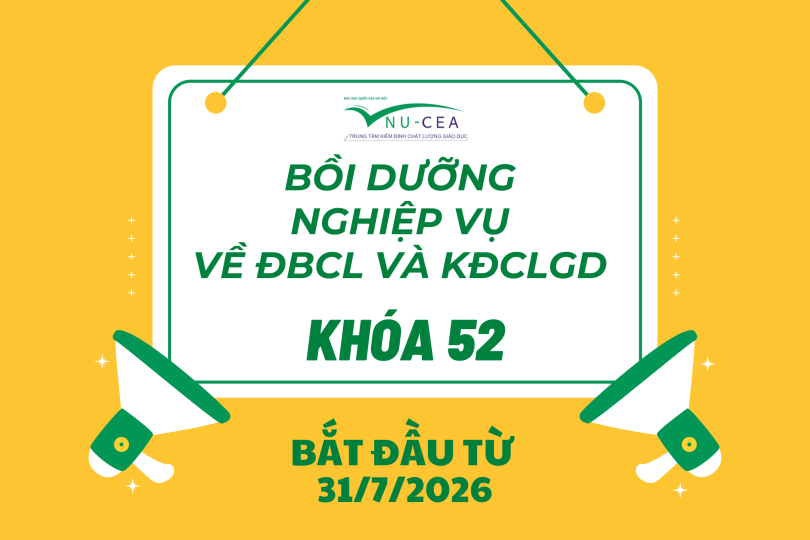 Mở lớp bồi dưỡng nghiệp vụ kiểm định viên Khoá 52