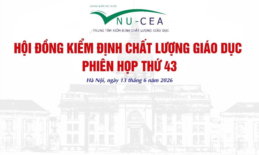 Phiên họp lần thứ 43 Hội đồng Kiểm định chất lượng giáo dục