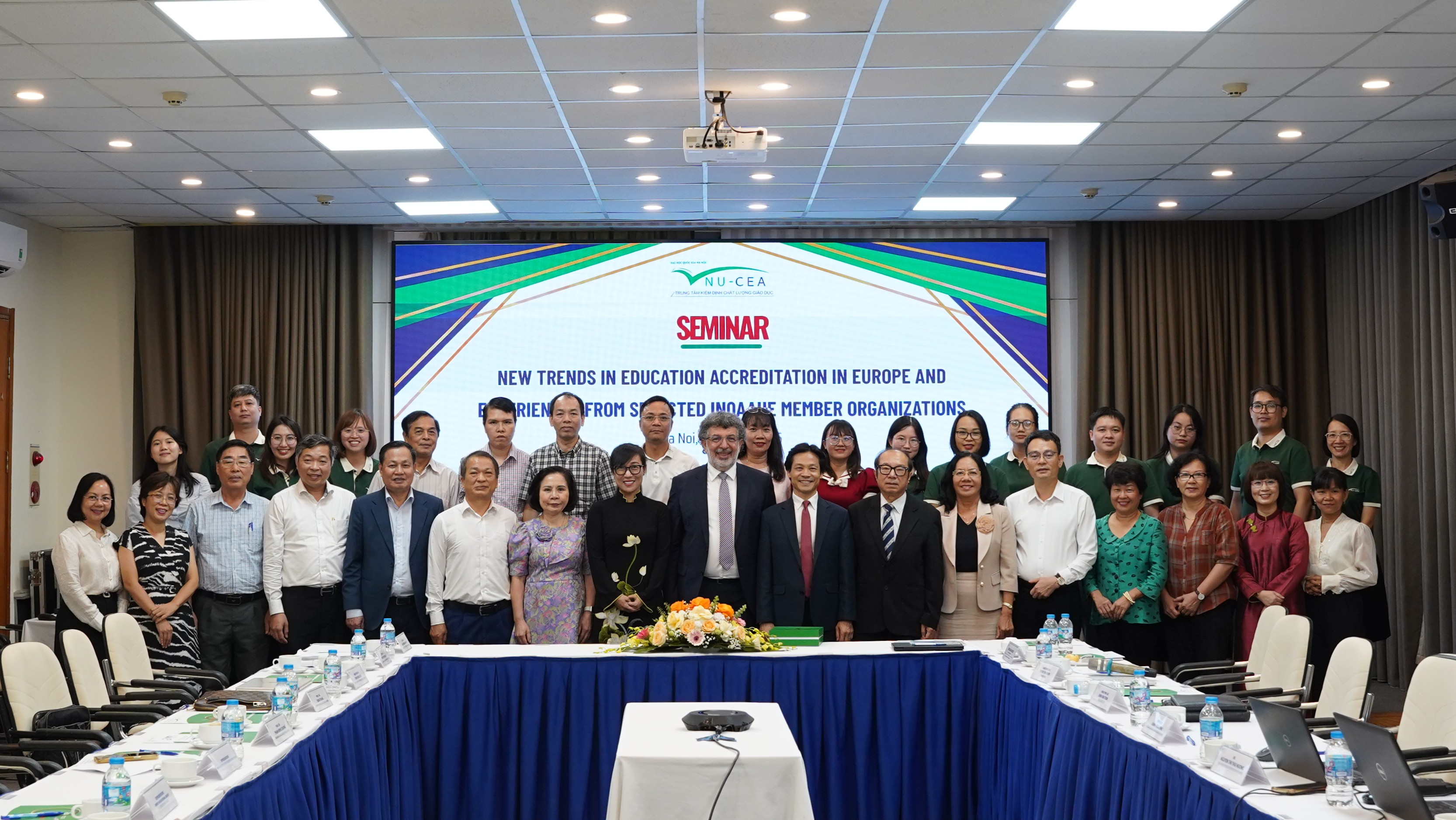Trung tâm KĐCLGD - ĐHQGHN tổ chức Seminar về xu hướng mới trong kiểm định chất lượng giáo dục ở Châu Âu và kinh nghiệm từ một số tổ chức thành viên của INQAAHE