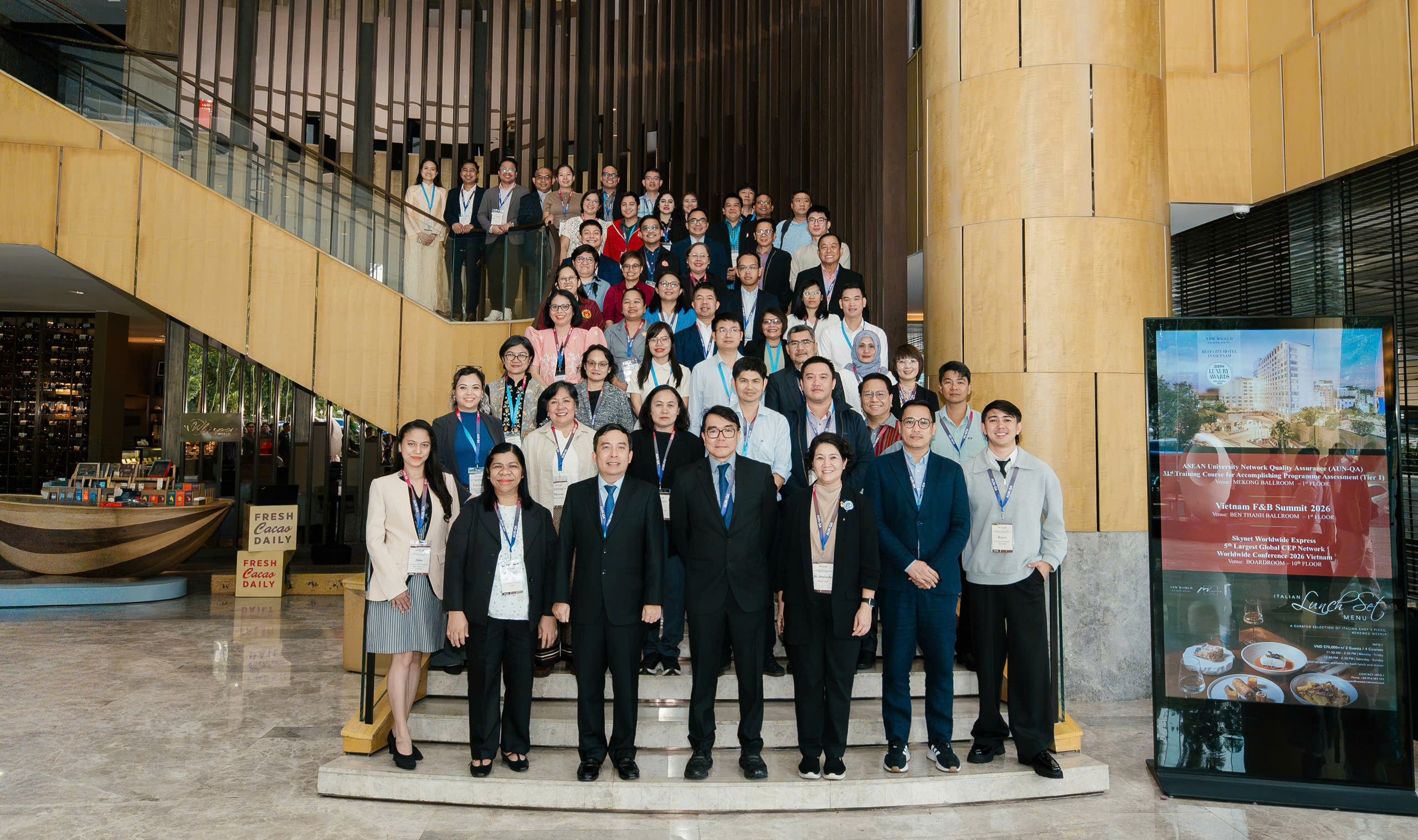 Mạng lưới Đảm bảo chất lượng các trường đại học ASEAN (AUN-QA) bế mạc Khóa đào tạo về đánh giá chương trình đào tạo theo bộ tiêu chuẩn phiên bản 4.0