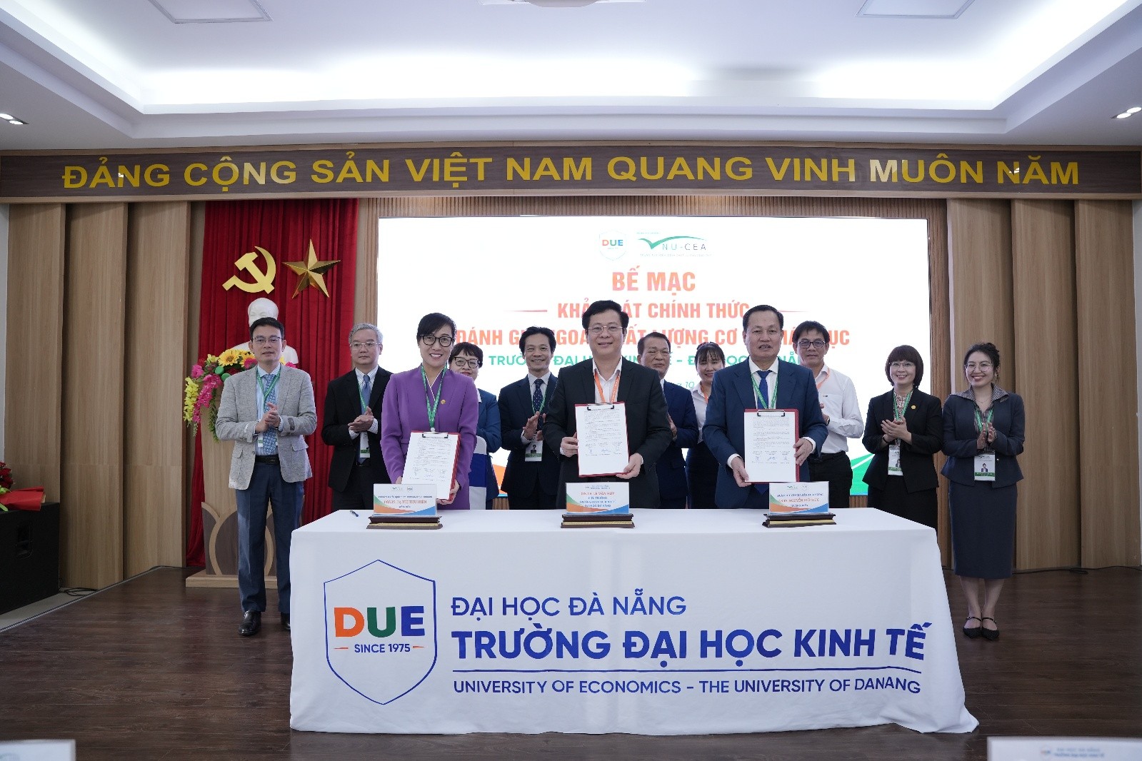 Bế mạc Khảo sát chính thức đánh giá chất lượng cơ sở giáo dục chu kỳ 3 Trường Đại học Kinh tế - Đại học Đà Nẵng